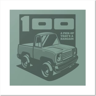 Mint Green - D-100 (1978 - White-Based - Ghost) Posters and Art